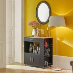 Desserte Roulante FKW113-WN -Sobuy b966b2fb87b547d8b4db7e608c151a30