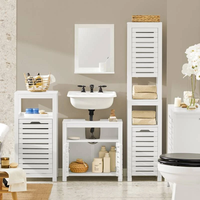 Meuble Sous-Lavabo BZR58-W 3 Meuble Sous-Lavabo BZR58-W – Image 3