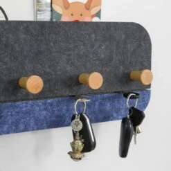 Porte-Manteau Mural FHK16-SG -Sobuy bdb753bff1d3460896b89cee214dbe8e