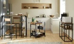 Table Haute Table De Bar FWT84-PF -Sobuy c89d5ec313d74b73bcaff13707fb7615