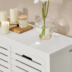 Meuble Bas De Salle De Bain BZR50-W -Sobuy d3ab60b4df0448b18d50873f23a73b74