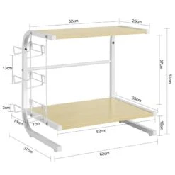 Étagère Micro Ondes FRG092-W 31 Étagère Micro Ondes FRG092-W -Sobuy d7bee8df5d024331bec88eb7ac19c0f1