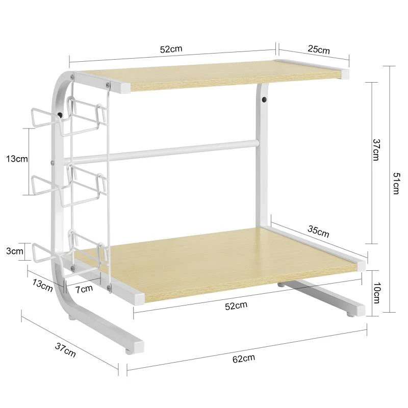 Étagère Micro Ondes FRG092-W 16 Étagère Micro Ondes FRG092-W – Image 16