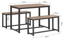 Table à Manger + 2 X Bancs OGT25-N -Sobuy d7d8cb3fd0c94943ae21e69aaec08c37.cropped 31 327 1569 1004.processed