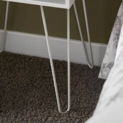 Table De Chevet Table D'Appoint FBT82-W -Sobuy db05ce3cc2f84626b9293d825245f144