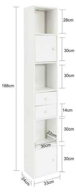 Meuble Colonne De Salle De Bain STR10-W -Sobuy db2f2cb108fc49d186cb8101d3133199.cropped 450 13 626 1564.processed
