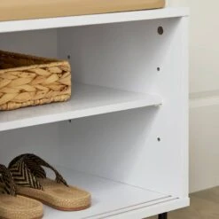 Banc à Chaussures FSR116-W 15 Banc à Chaussures FSR116-W -Sobuy e12256770c364f7087464a386190d0d5