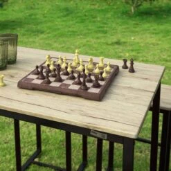 Table + 4 X Tabourets De Bar OGT15-N -Sobuy e5452705ae7a4ca6bdad7e33dcf0875a