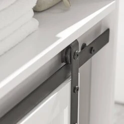 Meuble Sous Vasque BZR61-W -Sobuy e8a6943d351d4ff79015eaae47bbcf70