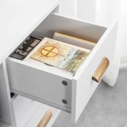 Table De Chevet Table D'Appoint FBT95-W -Sobuy eaf24b90264b4dcfa668a29709bb2e86