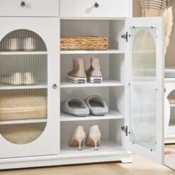 Meuble D'Entrée FSB68-W -Sobuy f0c627e16625405bb232db0fddbf0671