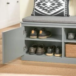 Meuble Bas Entrée FSR131-HG 15 Meuble Bas Entrée FSR131-HG -Sobuy f121a4e12208446e977a1079d842e990