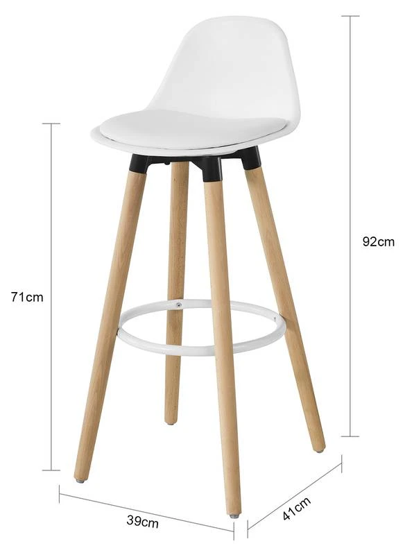 Tabouret De Bar FST70-W 2 Tabouret De Bar FST70-W – Image 2