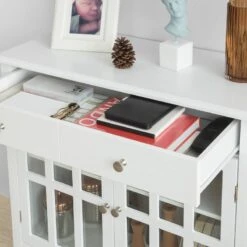 Buffet Commode FSB23-W -Sobuy f7e9ccffa5a24b669bfde7055c0d7fdb