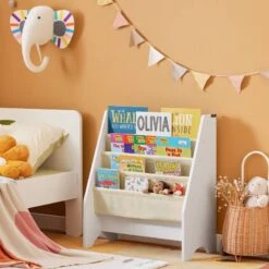 Bibliothèques Enfant FRG225-W 9 Bibliothèques Enfant FRG225-W -Sobuy fb7bf2bfbbb046adb0fb15433a512ae3