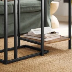 Lot De 2 Tables D'Appoint FBT99-F -Sobuy fd570b5298d745ab9d9bc212f474d66e