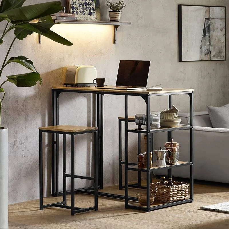 1 Table Et 2 Tabourets De Bar OGT43-HG 4 1 Table Et 2 Tabourets De Bar OGT43-HG – Image 4